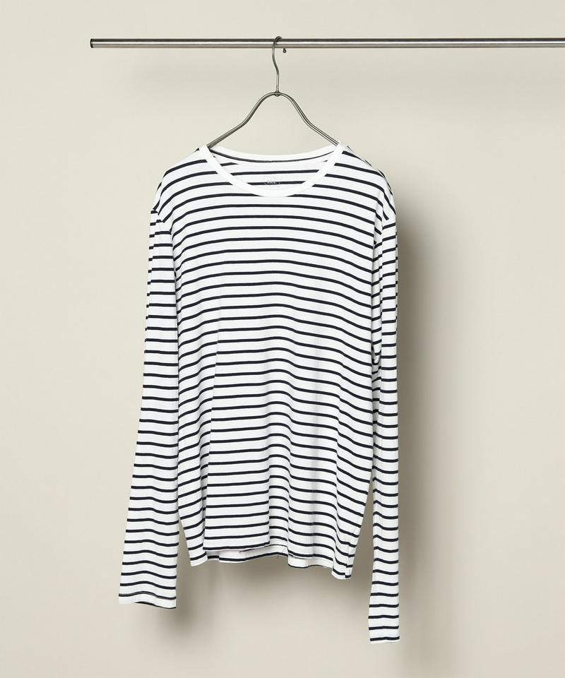 SKU L/S MARINE STRIPE CREW TEE