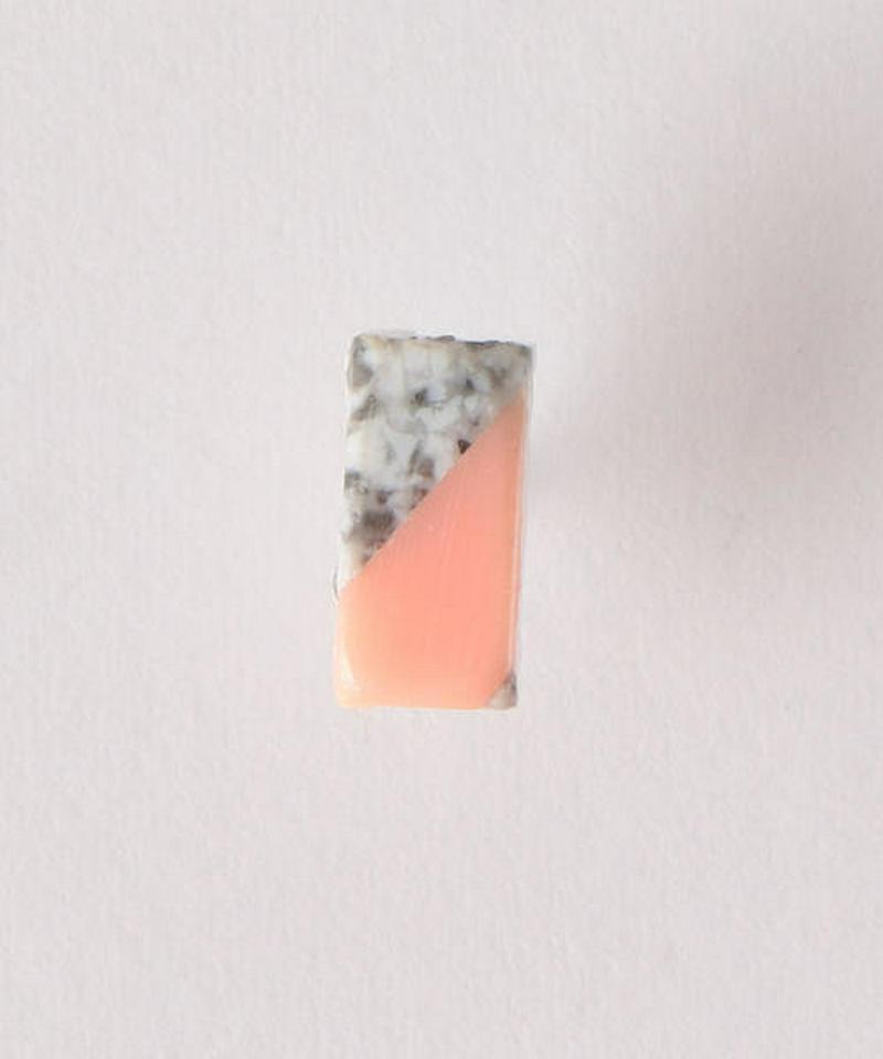 ＜WOLL JEWELRY＞スクエアスタッズピアス