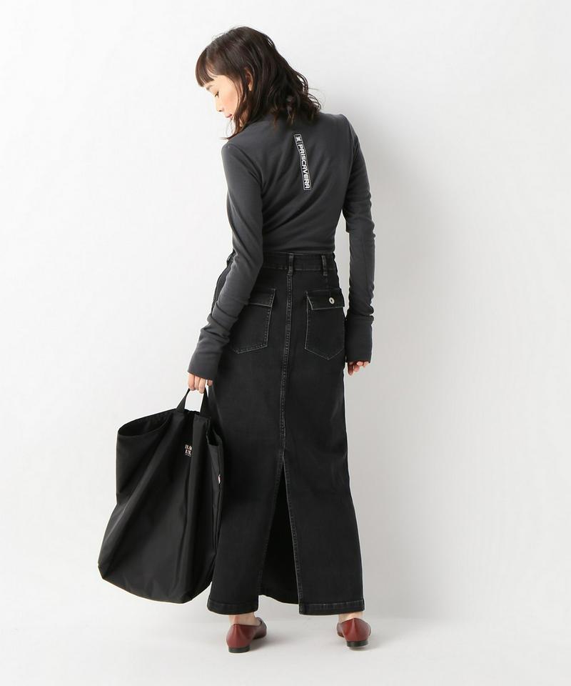 【PRISCAVera】刺繍ダブルロゴ Tシャツ