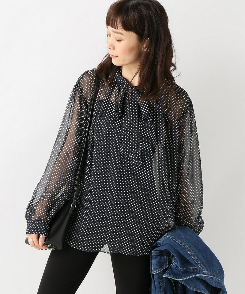 ドットヨウリュウボウタイブラウス