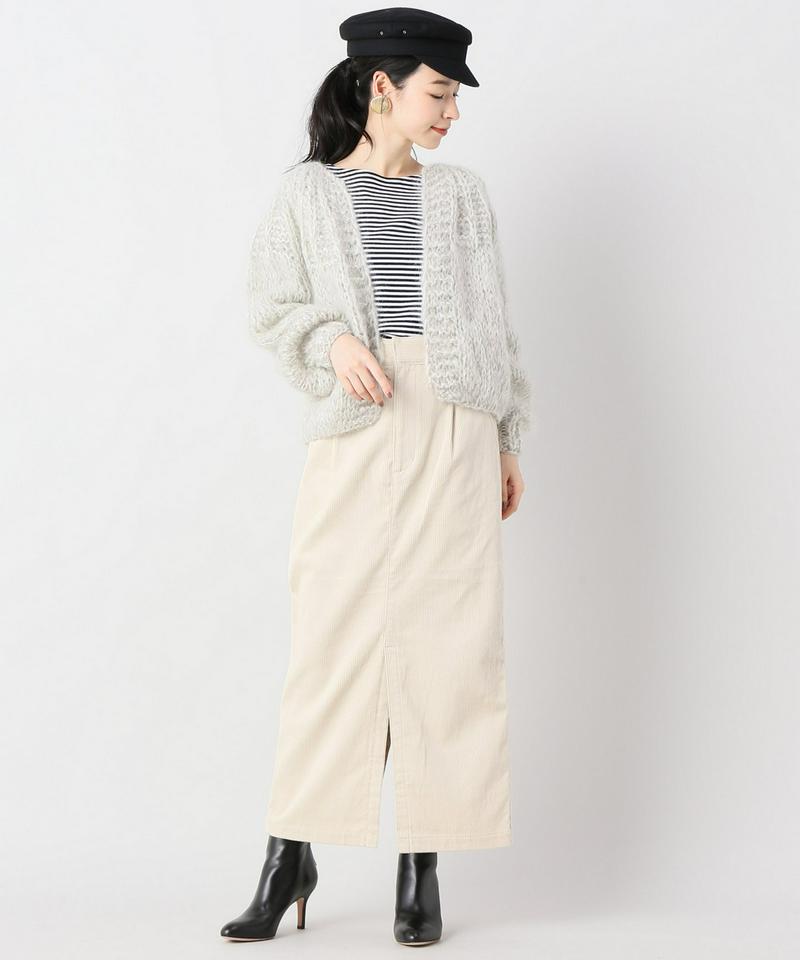 MAIAMI Mohair Pleated カーディガン