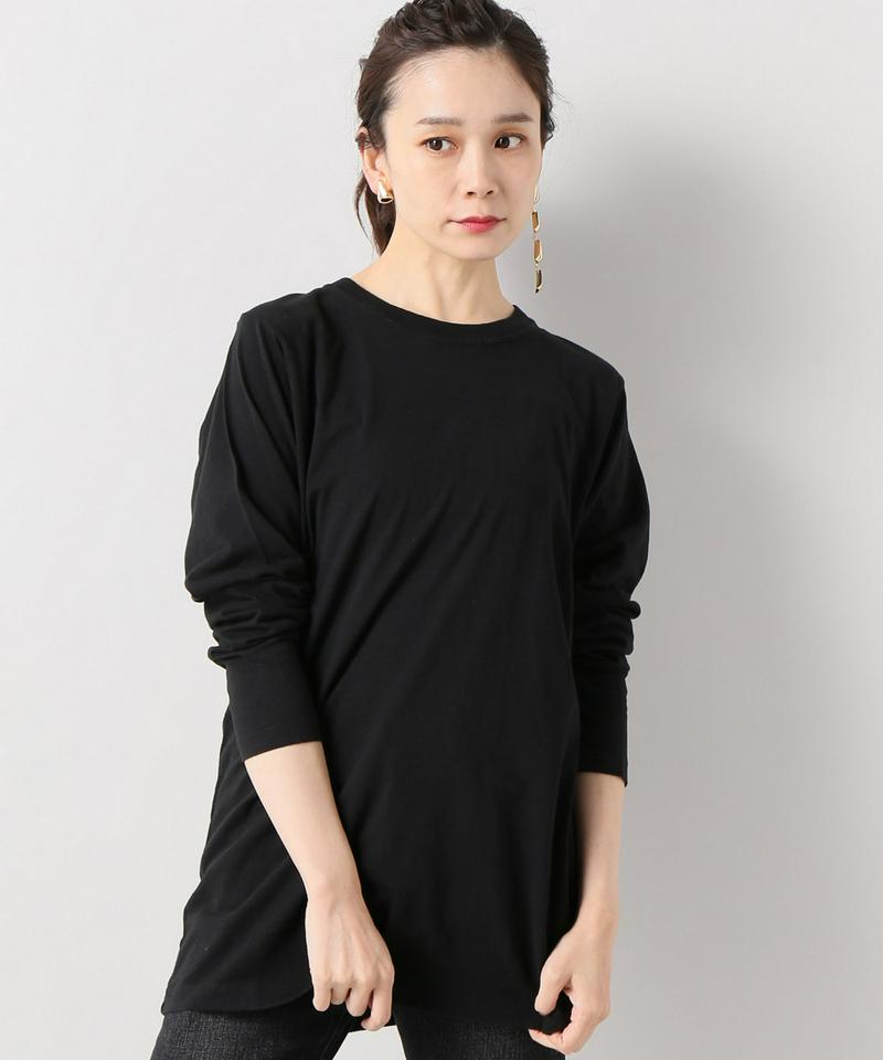 32/-ラフィテンジクロングスリーブTシャツ
