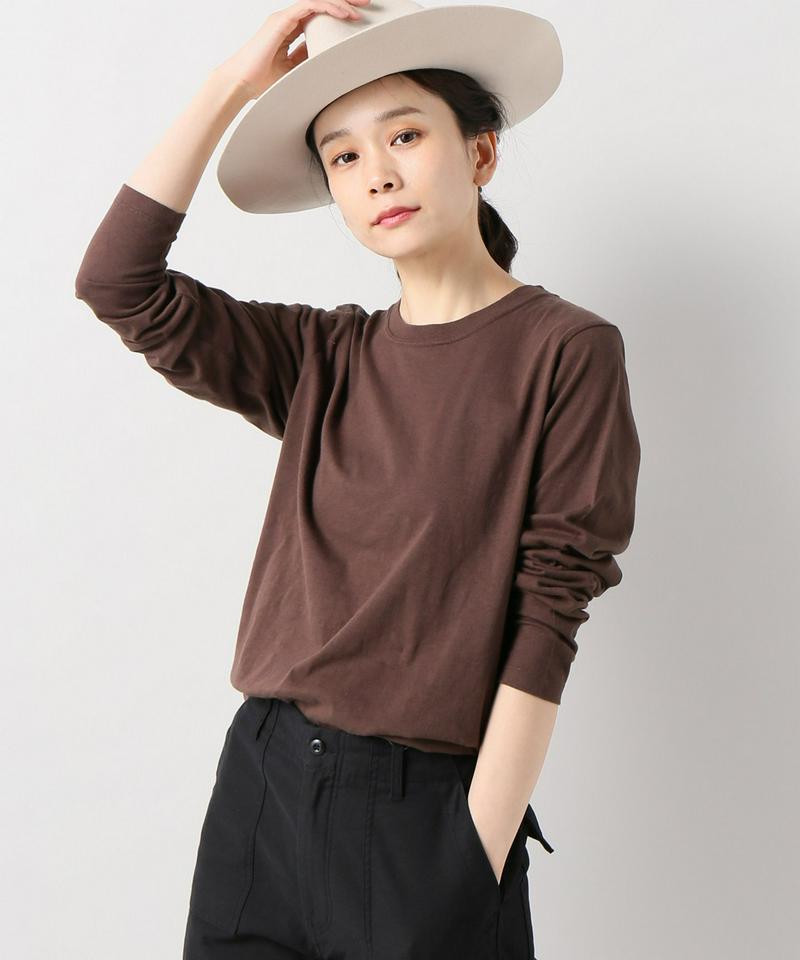 32/-ラフィテンジクロングスリーブTシャツ