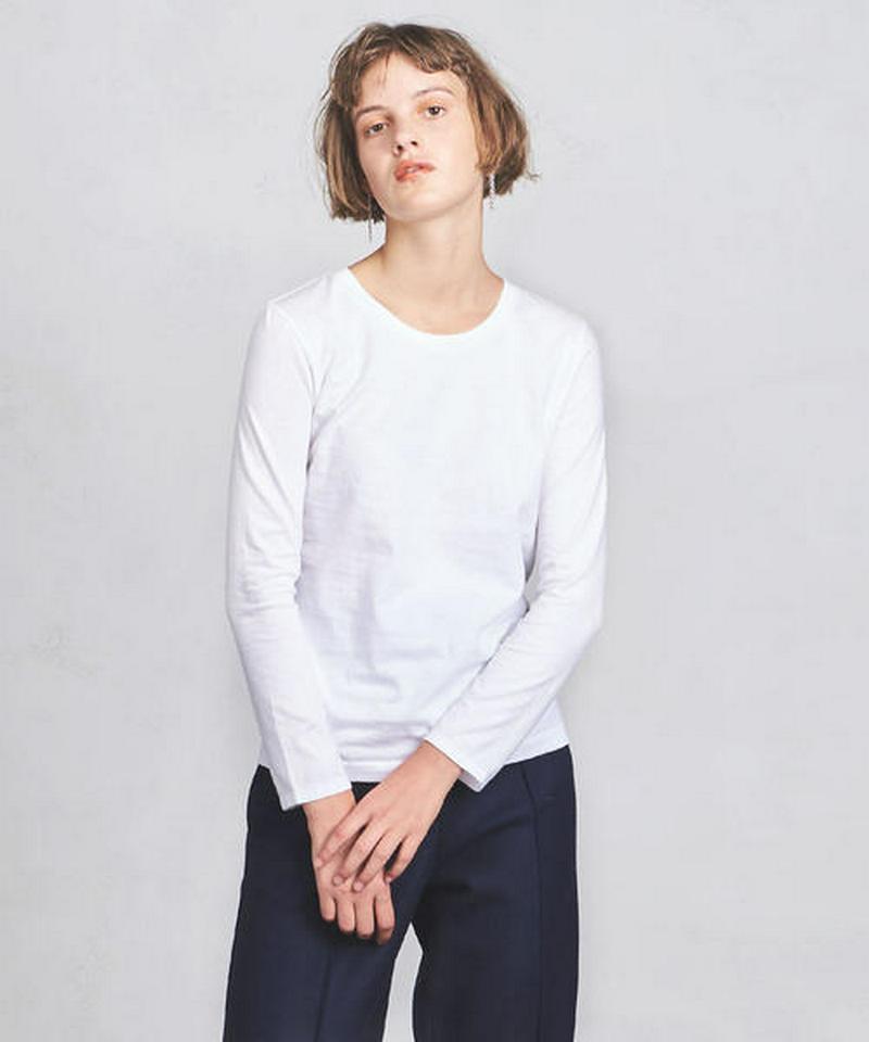 ＜Hanes（ヘインズ）＞クルーネック ロングＴシャツ
