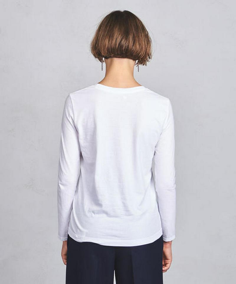 ＜Hanes（ヘインズ）＞クルーネック ロングＴシャツ