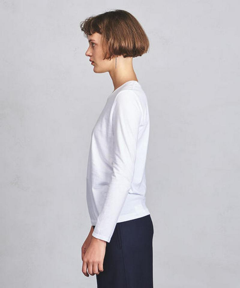 ＜Hanes（ヘインズ）＞クルーネック ロングＴシャツ