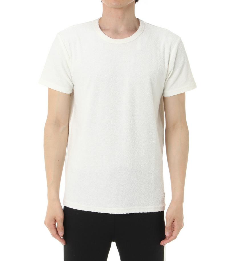 【MEN'S】スラブパイルクルーネック半袖T