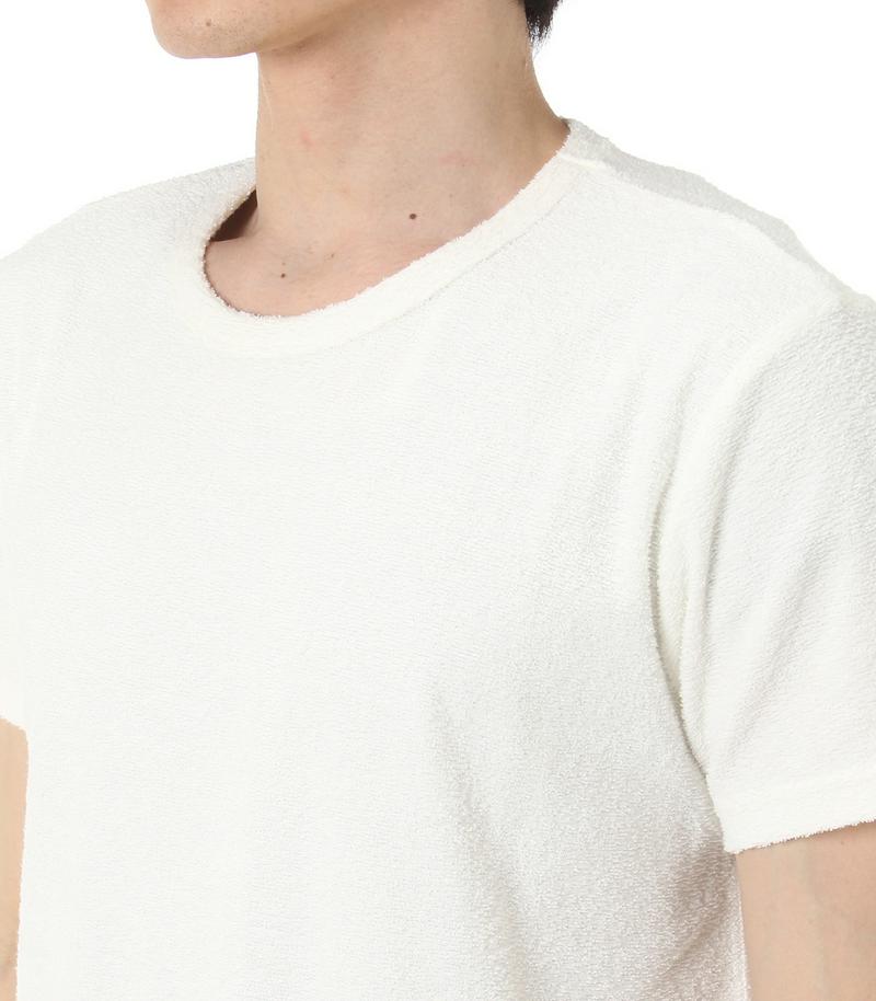 【MEN'S】スラブパイルクルーネック半袖T