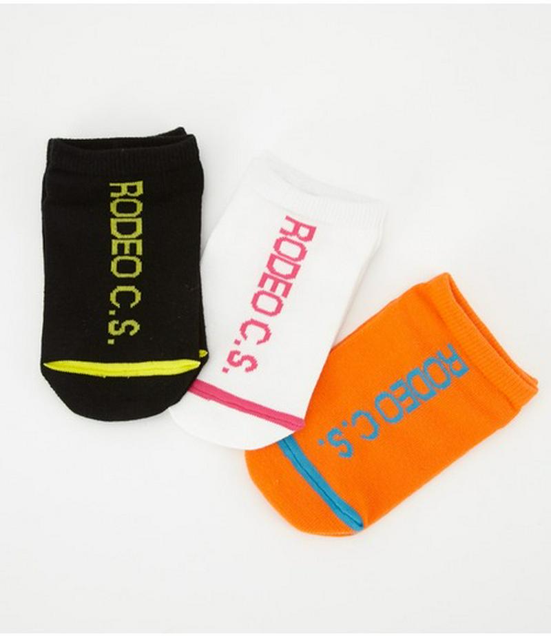 3ピース　キッズ　ロゴソックス
