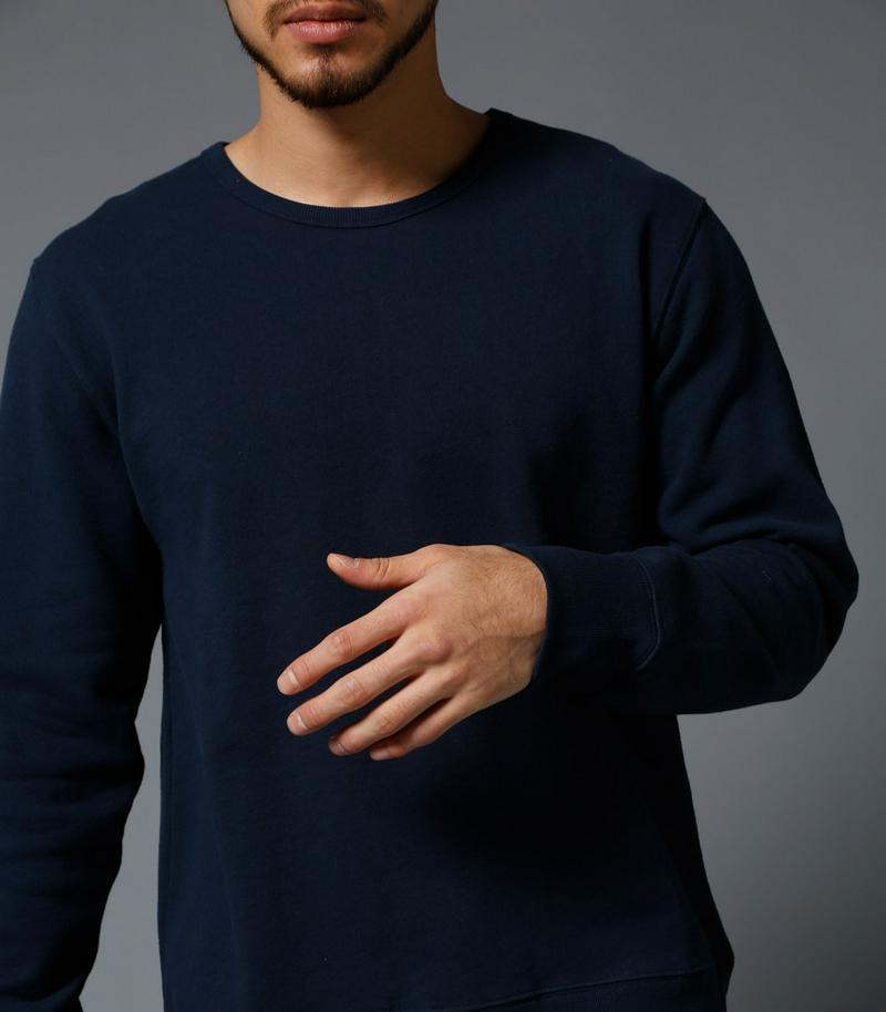 【MEN'S】裏毛長袖プルオーバー