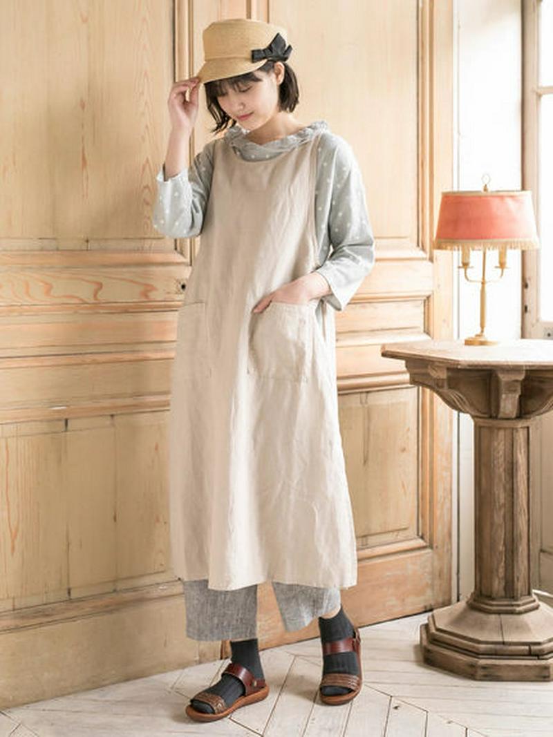 【Special Price】チュールレースドットプリントブラウス