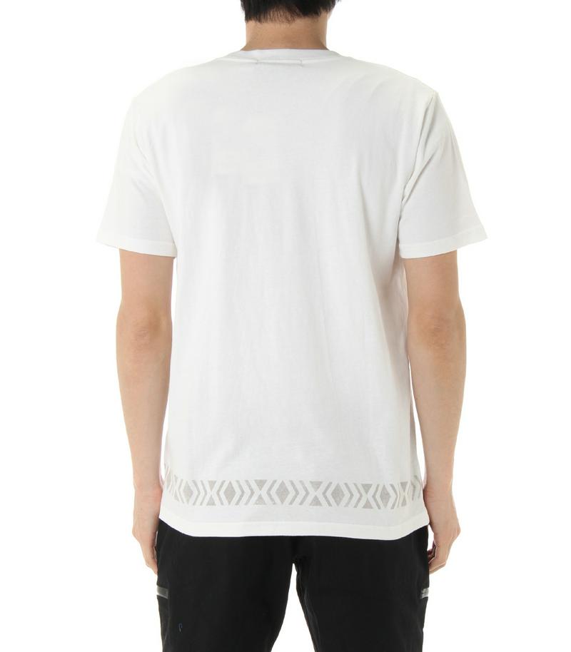 【MEN'S】ショルダーチマヨプリントVネック半袖T