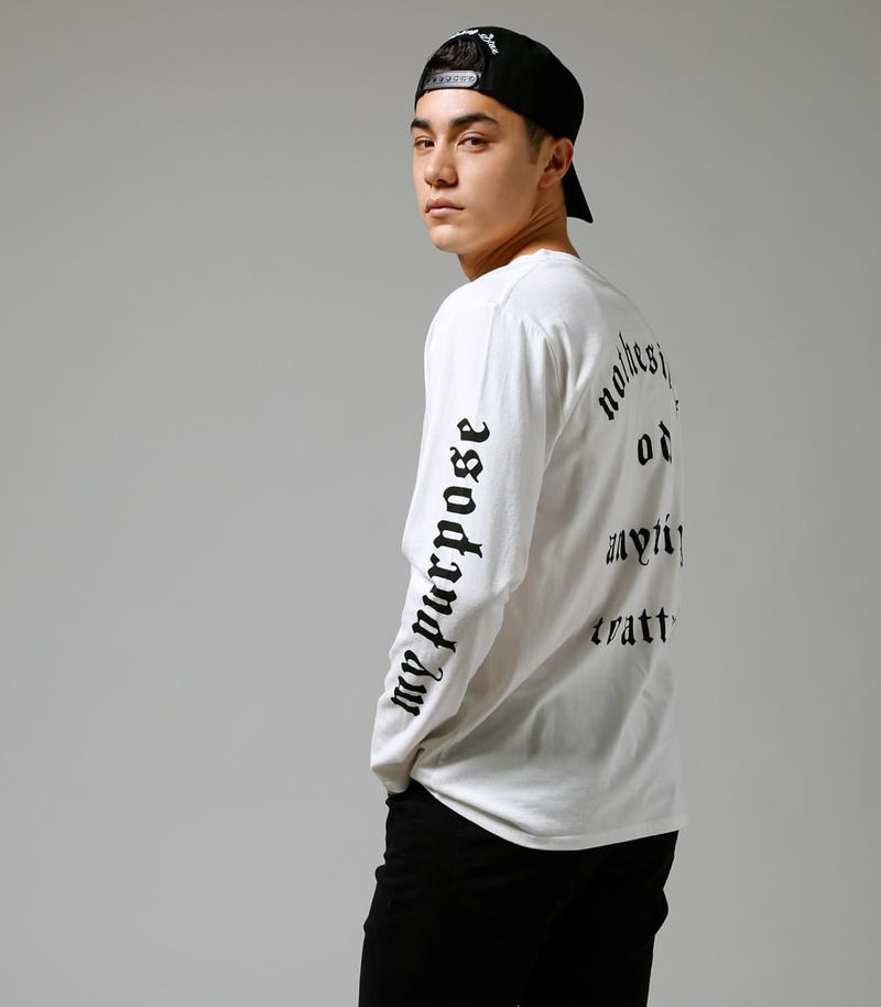 【MEN'S】My purpose長袖VネックT