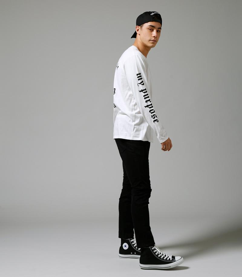 【MEN'S】My purpose長袖VネックT