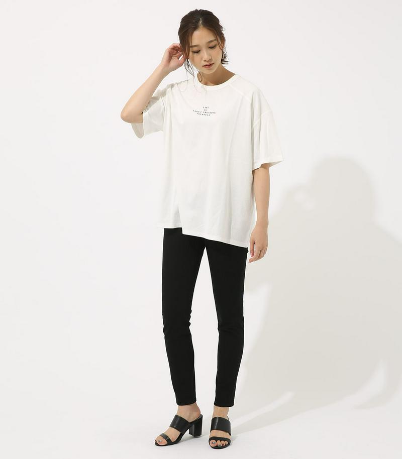 LIFE IS ルーズ TEE