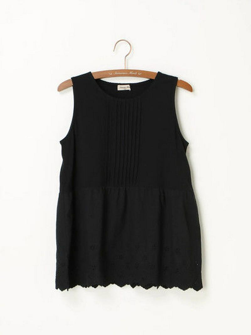 【Special Price】裾スカラップノースリカットソー