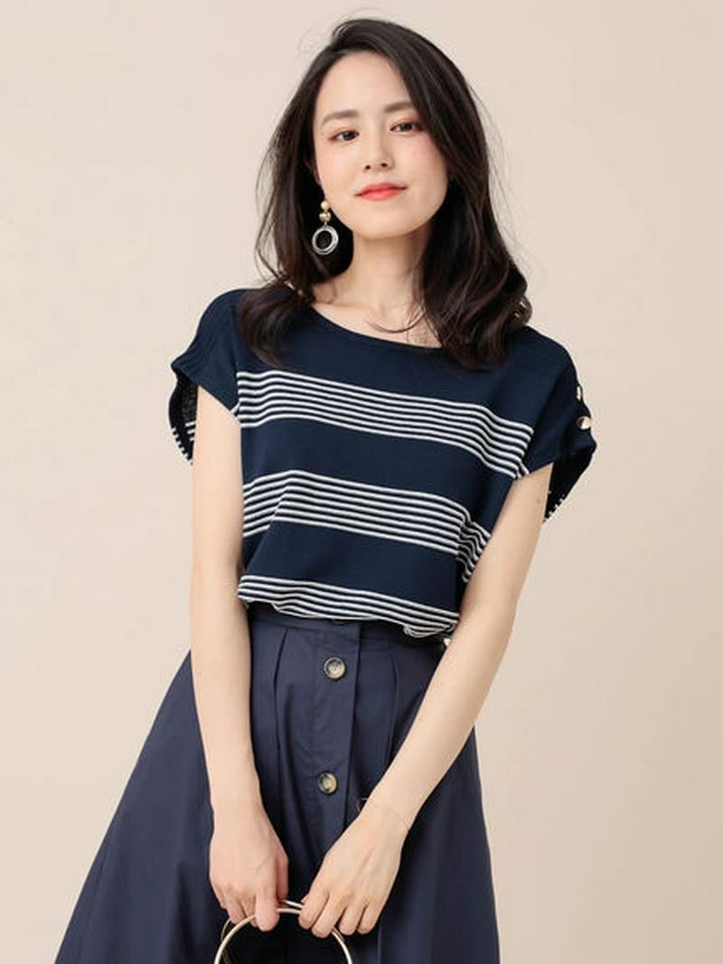 【Special Price】リップルボーダープルオーバー