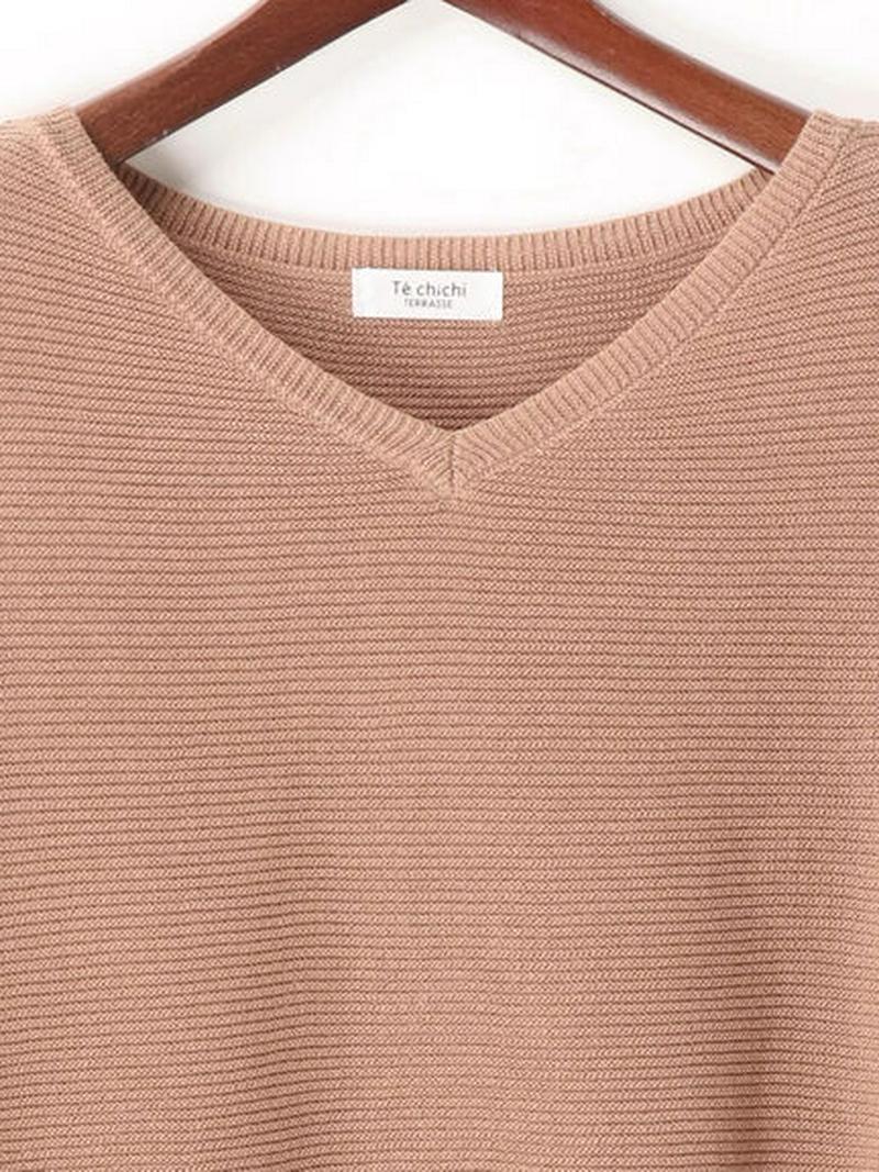 【Special Price】ガーターVネックプルオーバー