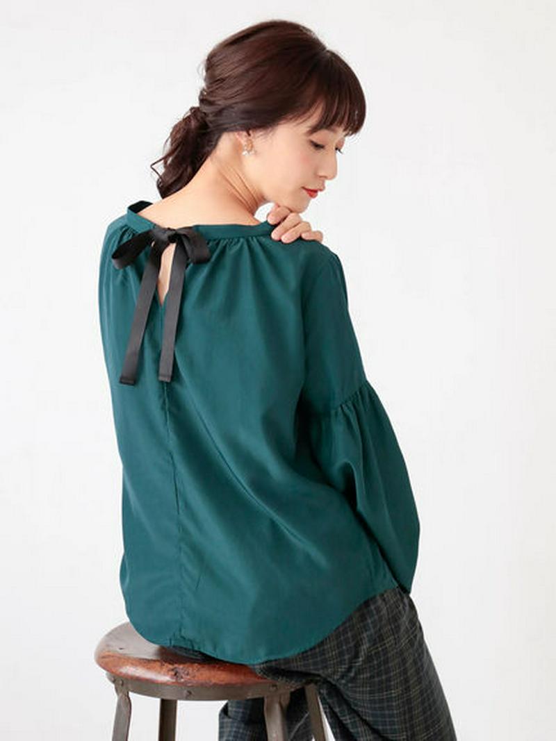 【Special Price】バックリボンブラウス