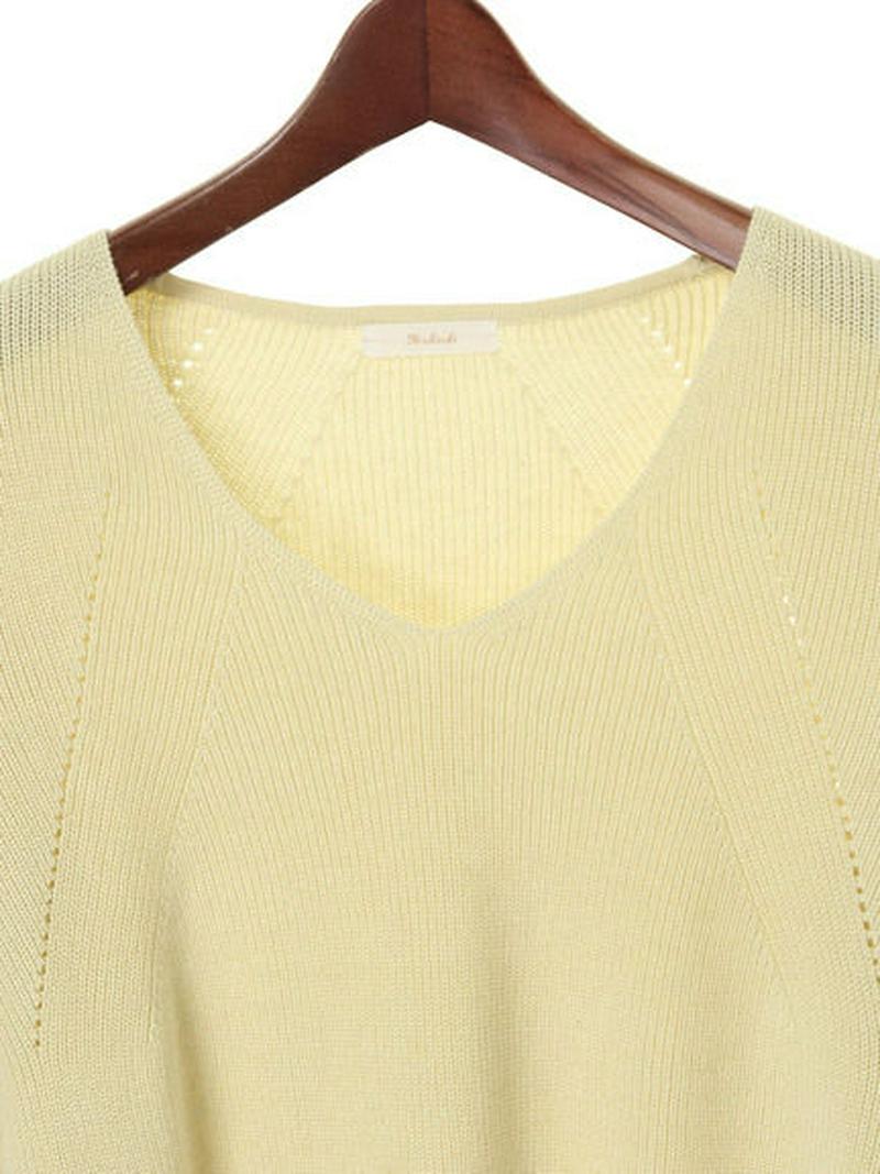 【Special Price】畦Vネックプルオーバー