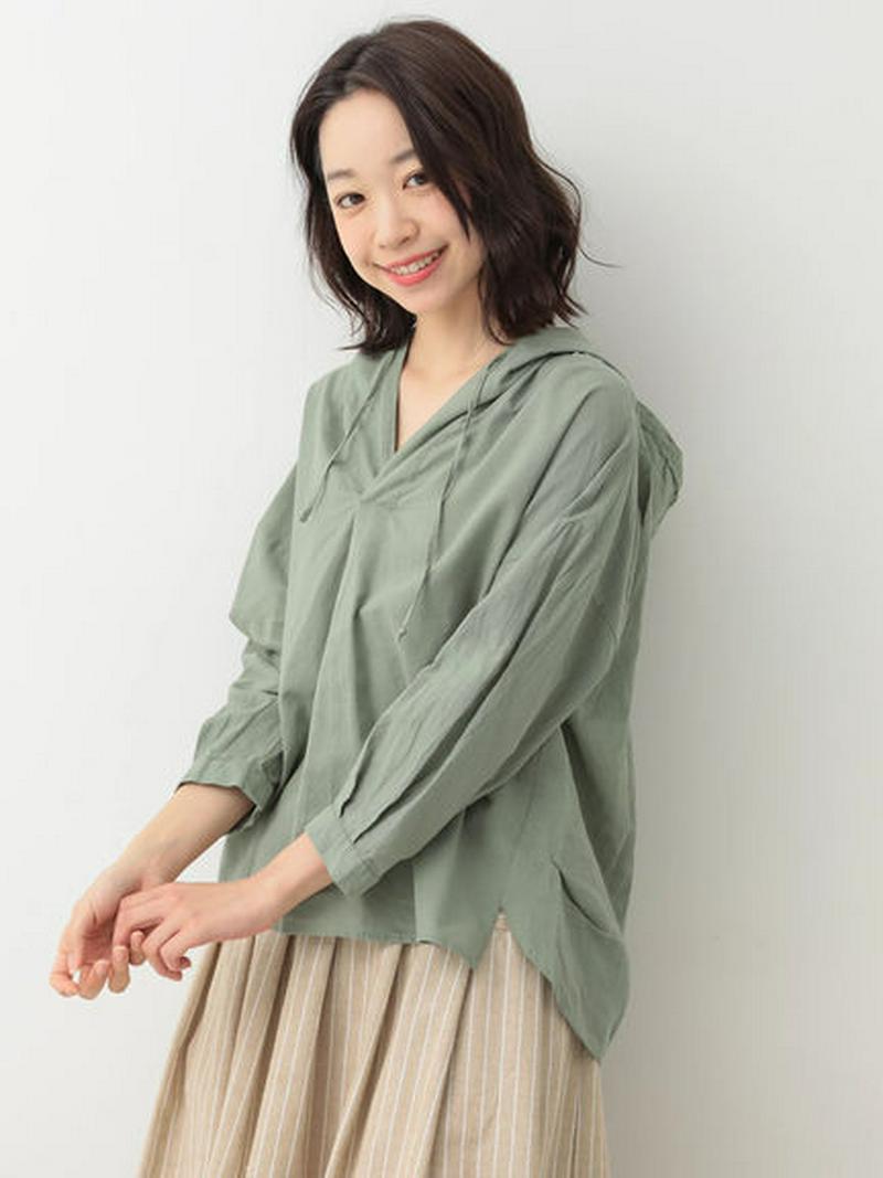 【Special Price】フード付ブラウス