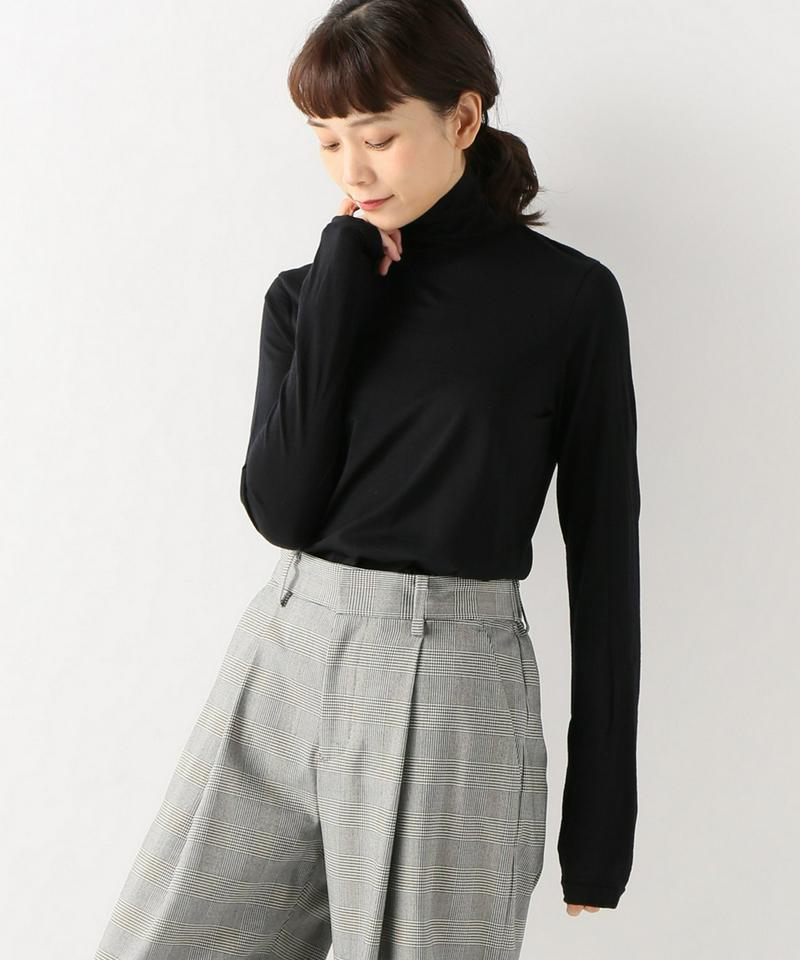 【NEU】ウールジャージーハイネックプルオーバー