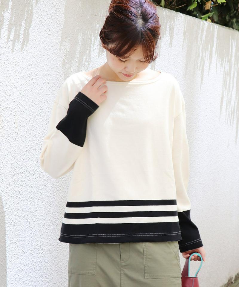 《BAYCREWS STORE限定》JS+e×G.F.G.S 別注ボーダー(ランダムライン)◆