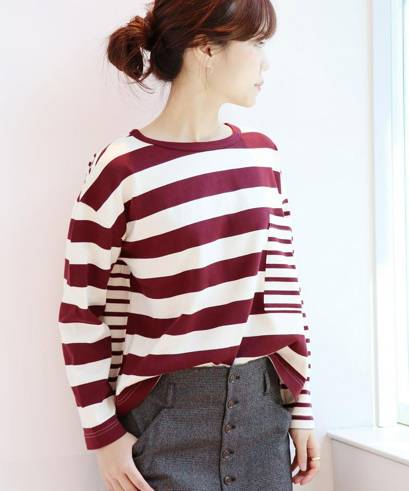 《BAYCREWS STORE限定》JS+e×G.F.G.S 別注ボーダー(ポケット)◆