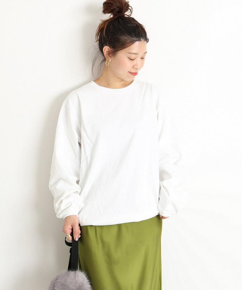 【Goodwear/グッドウェア】クルーネック長袖 CUFFHEM RIB