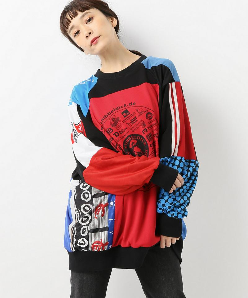 KSENIA SCHNAIDER Long vintage fabric swe