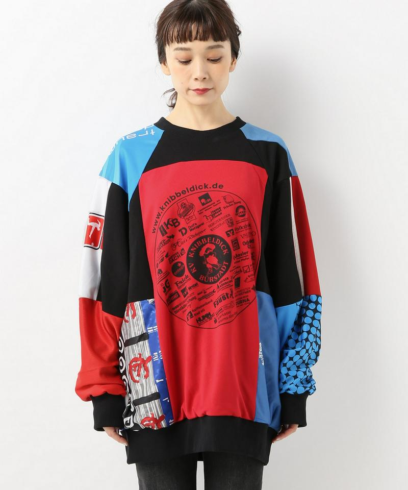 KSENIA SCHNAIDER Long vintage fabric swe