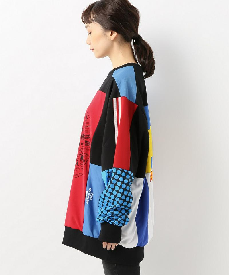 KSENIA SCHNAIDER Long vintage fabric swe