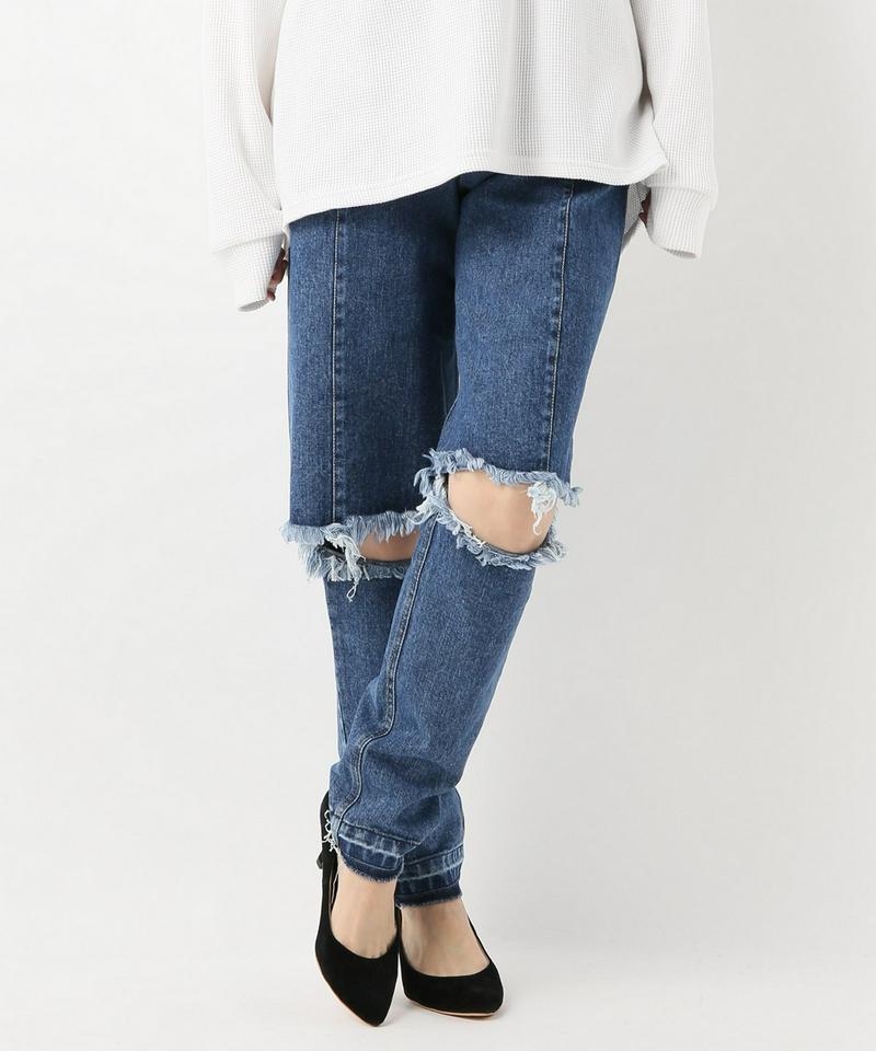 KSENIA SCHNAIDER SLIM Demi-denims