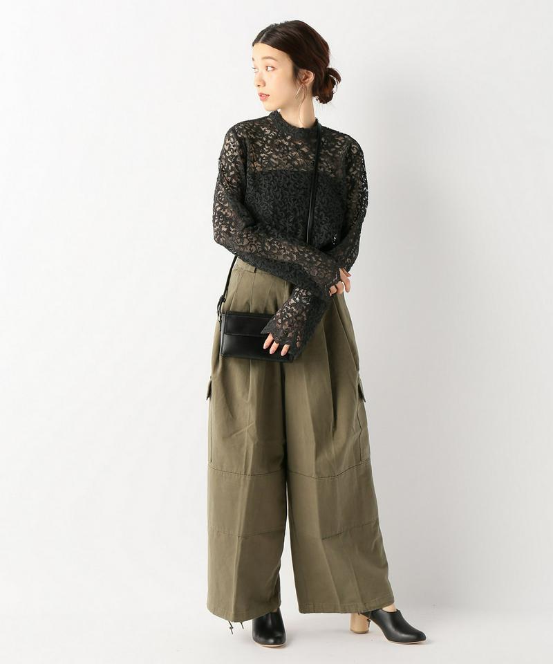 アイビーレースブラウス