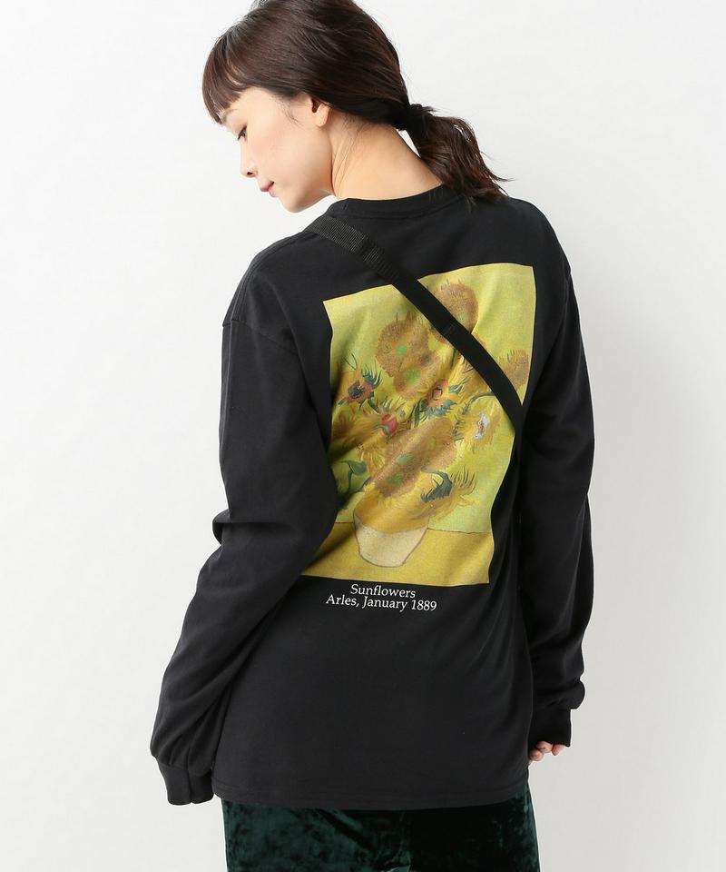 Van Gogh Museum×JS　別注Sunflowers Tシャツ長袖