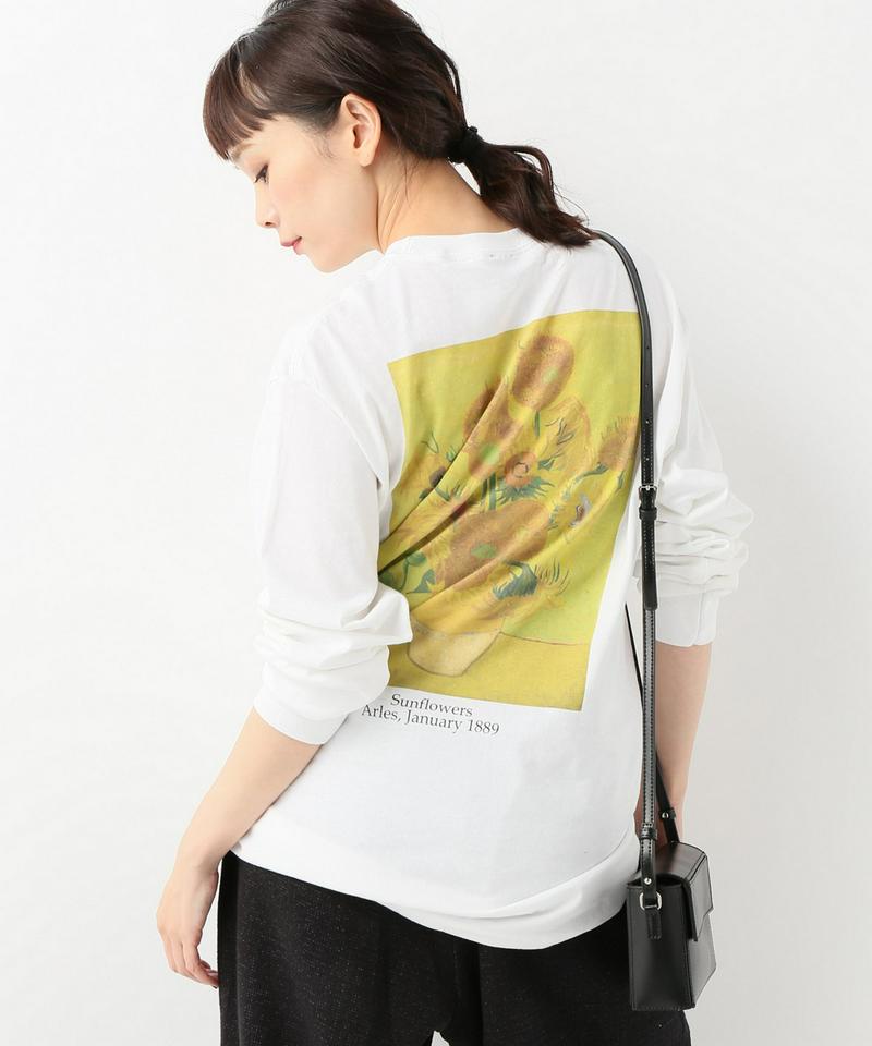 Van Gogh Museum×JS　別注Sunflowers Tシャツ長袖