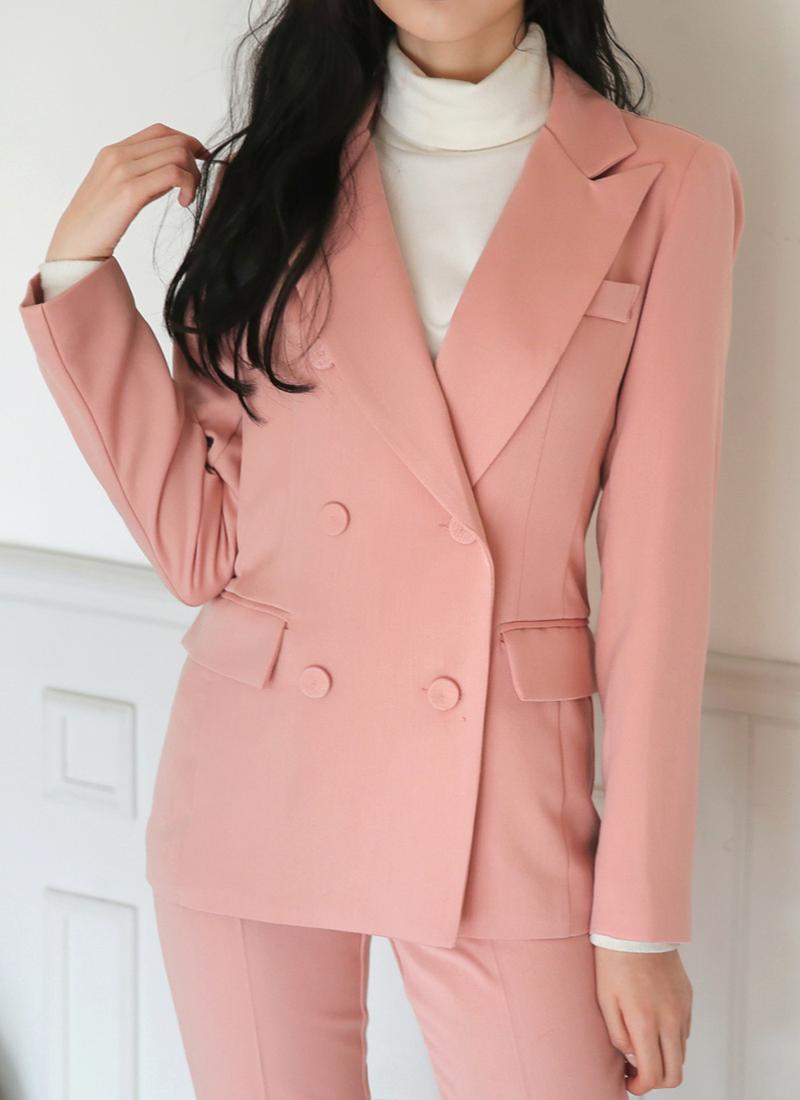 テーラードダブルジャケット・全3色