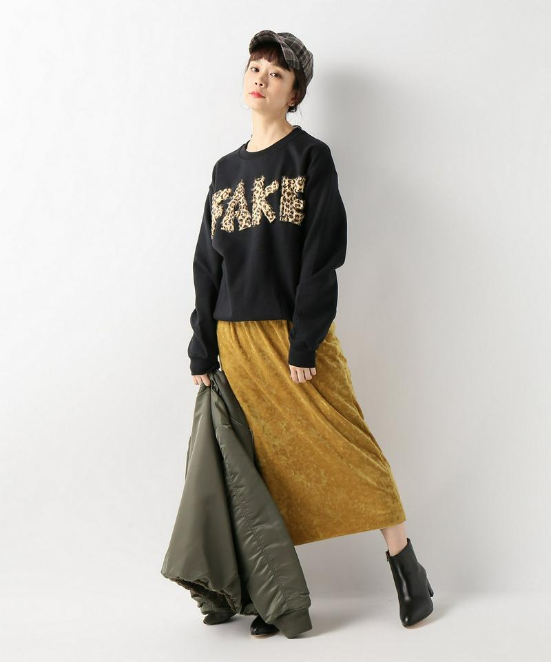 【NACO paris/ナコパリ】スウェット FAKE