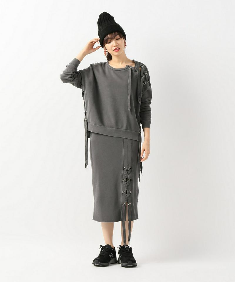【NSF/エヌエスエフ】ROZANNE LACE UP スウェット