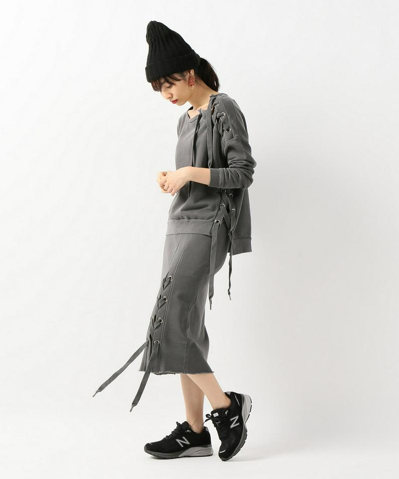【NSF/エヌエスエフ】ROZANNE LACE UP スウェット