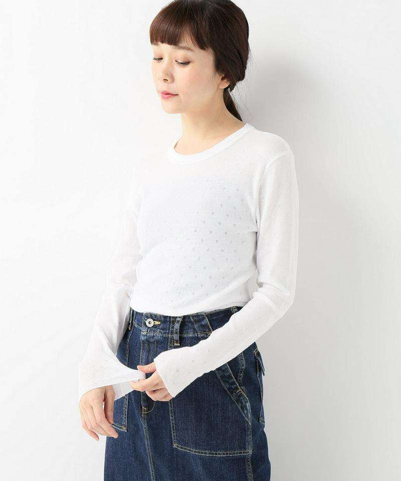 【Adriana Kay/アドリアナ ケイ】ハリヌキ ロングスリーブプルオーバー