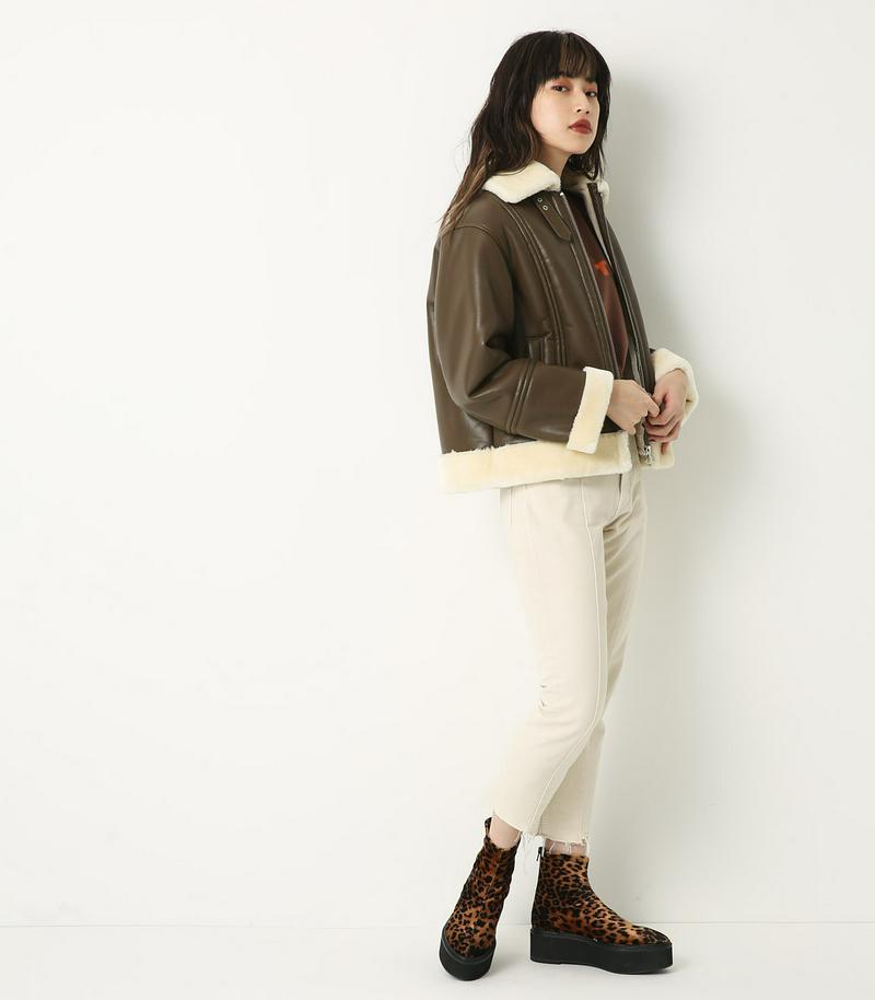 FAKE MOUTON COAT