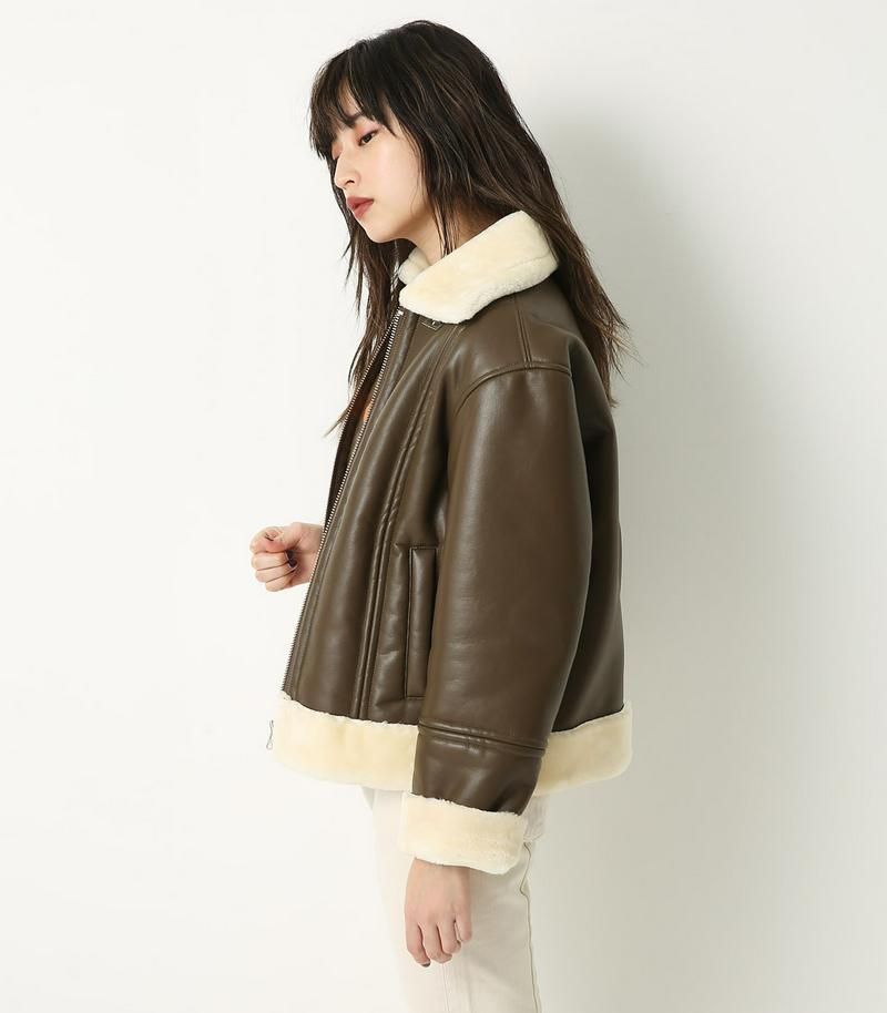 FAKE MOUTON COAT