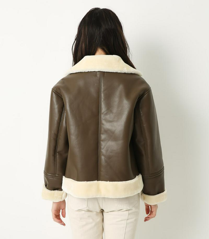 FAKE MOUTON COAT