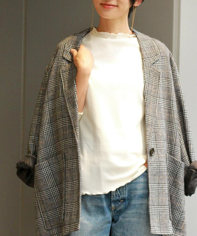 《予約》アイレット ボトルネック プルオーバー◆
