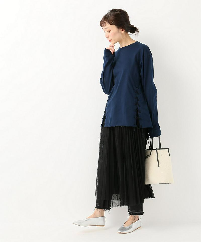 【FACETASM/ファセッタズム】レースアップスウェット