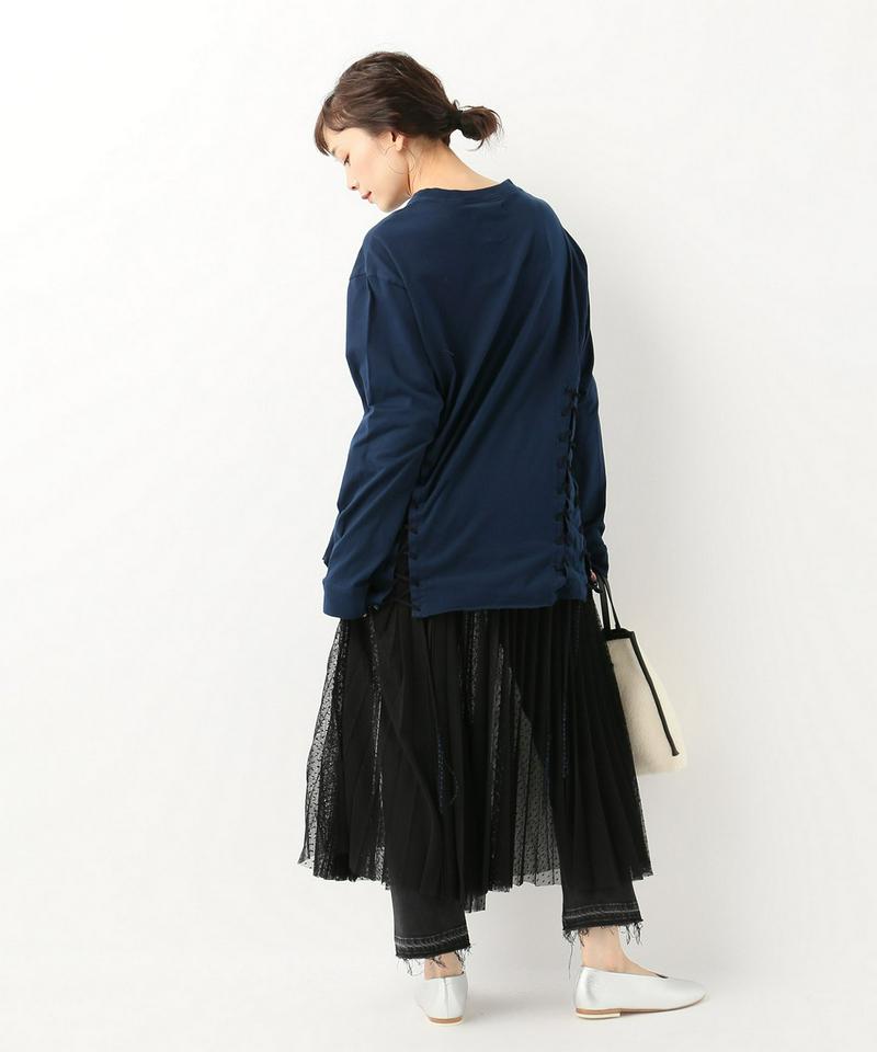 【FACETASM/ファセッタズム】レースアップスウェット