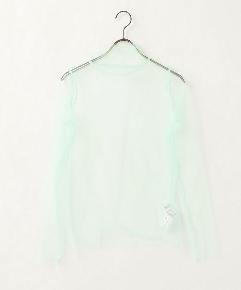 チュール ハイネックプルオーバー