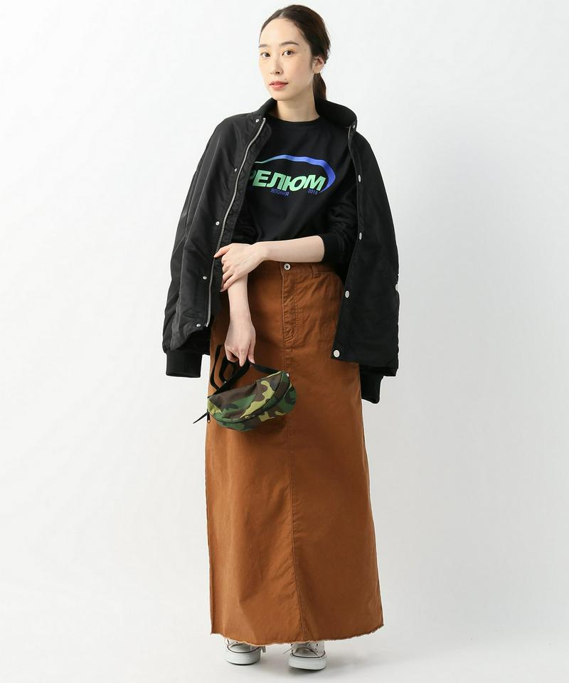 【 ZIQ YONI/ ジックアンドヨニ x Relume 】別注 RE ロングスリーブ Tシャツ