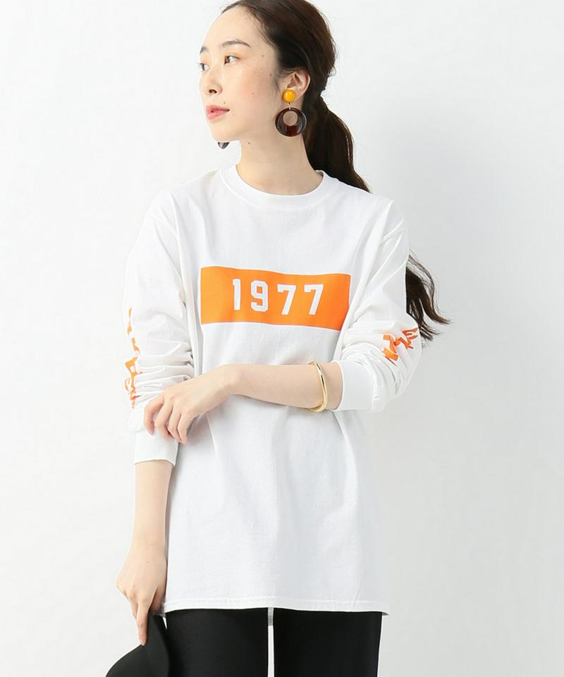 【 ZIQ YONI/ ジックアンドヨニ x Relume 】 BC 1977 ロングスリーブTシャツ